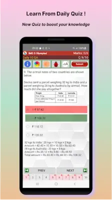 IMO 5 Maths Olympiad android App screenshot 9