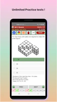 IMO 5 Maths Olympiad android App screenshot 11